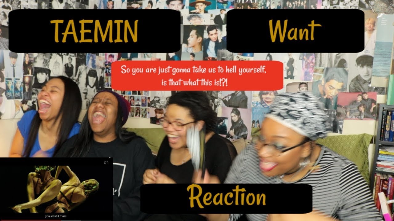 TAEMIN WANT REACTION