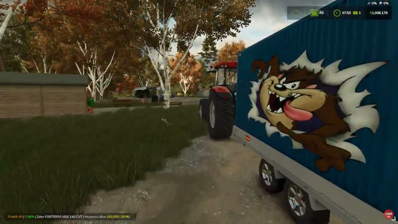 Farming Simulator 25 Prodej džusů a olejů