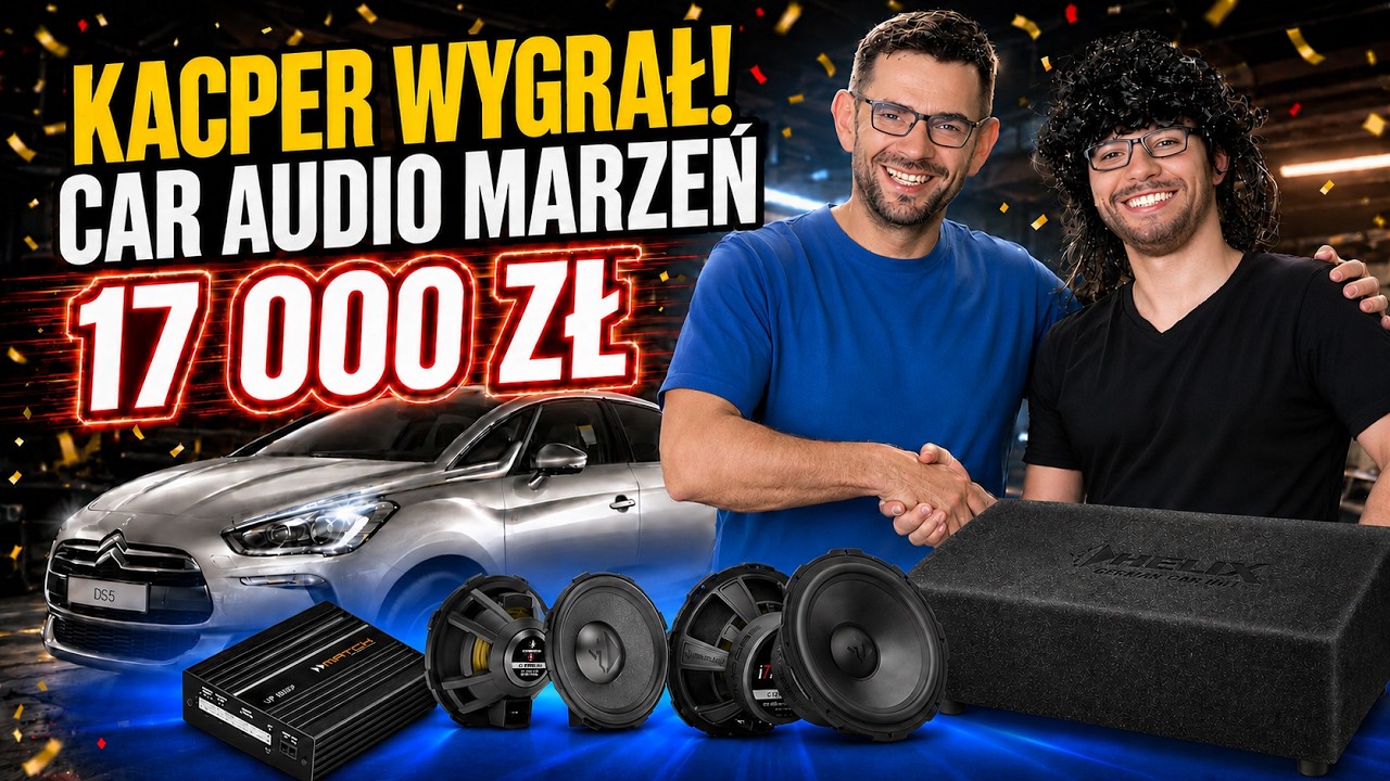 WYGRAŁ CAR AUDIO MARZEŃ ZA 17 000 ZŁ !!! WRĘCZAMY KACPROWI NAGRODĘ GŁ&Oacute;WNĄ W KONKURSIE
