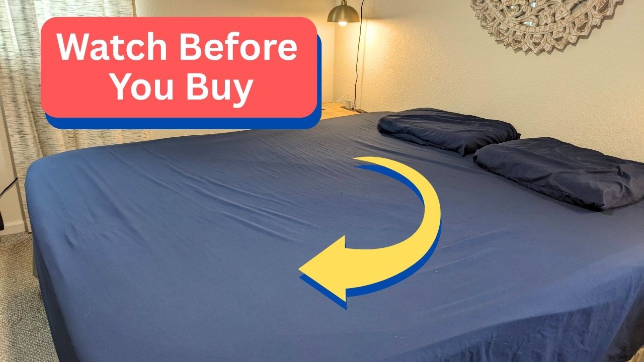 King Size 4 Piece Sheet Set - Extra Soft, Breathable & Cooling Review - Watch Before You Buy!