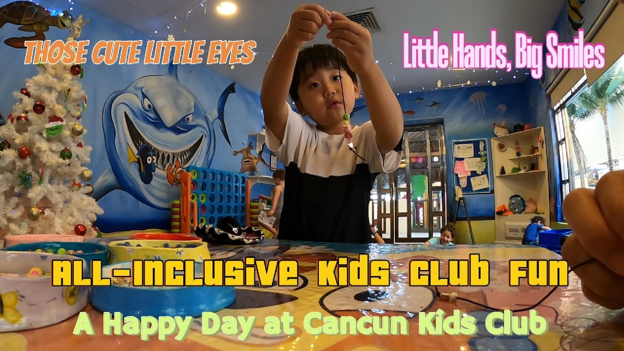 미국여행 / 멕시코칸쿤 / GR Solaris / Kids club / Mini club