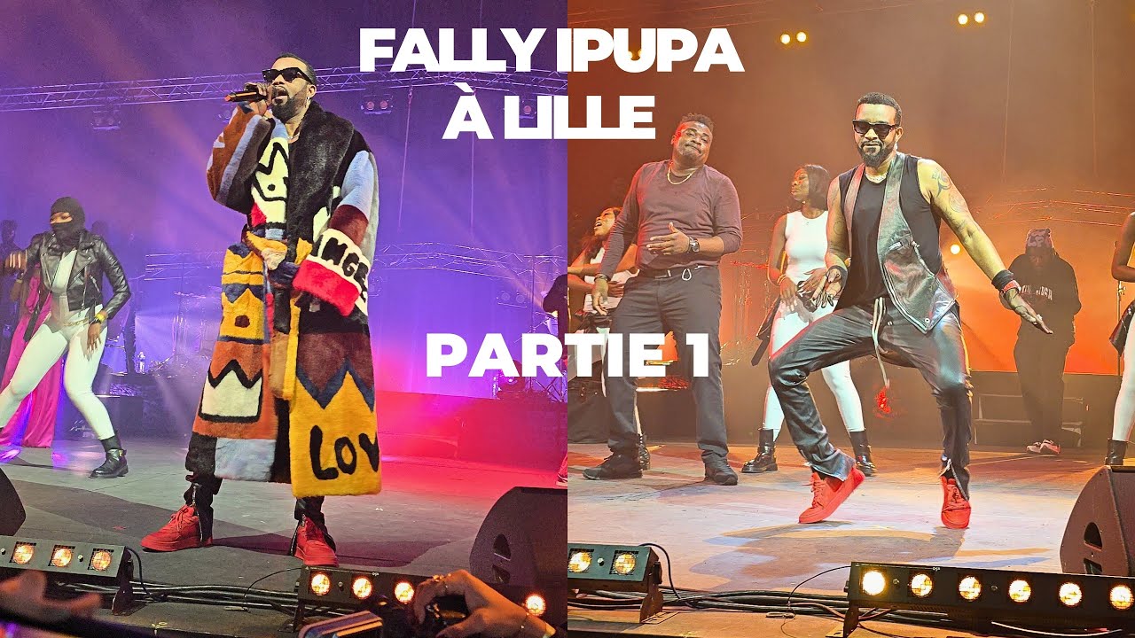 CONCERT DE FALLY IPUPA À LILLE PARTIE 1