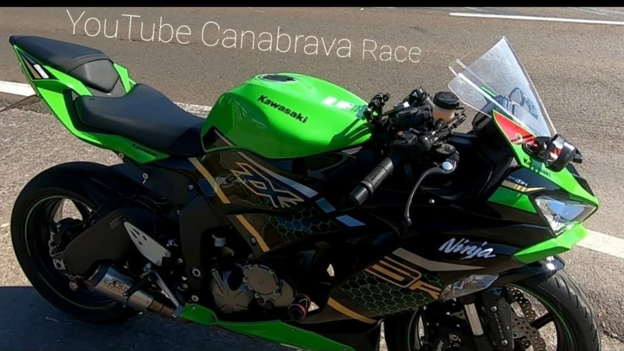 Kawasaki Ninja ZX6R 636 2020 136 cv, até quanto chega primeira marcha.