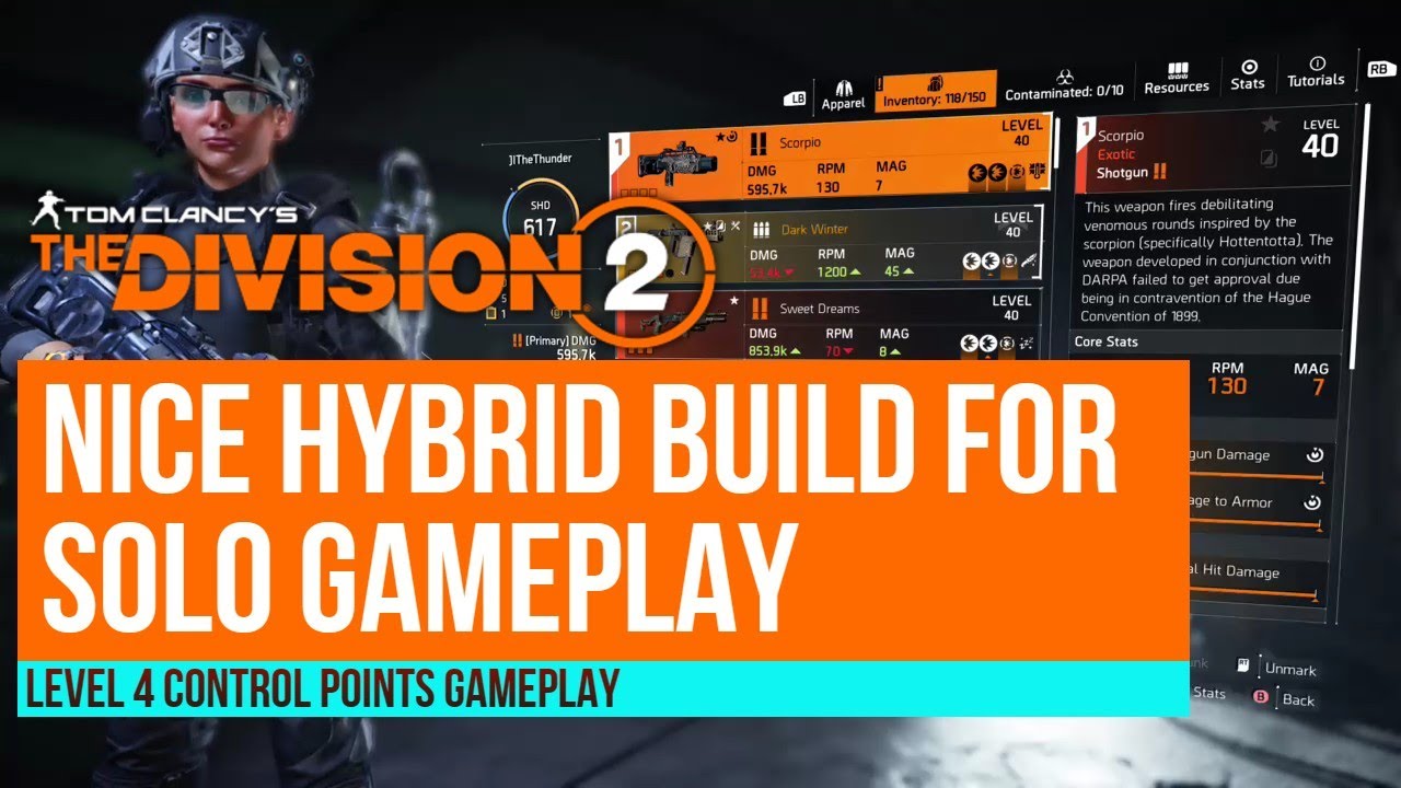 A Nice Hybrid Build for Solo Gameplay (*Heroic*)