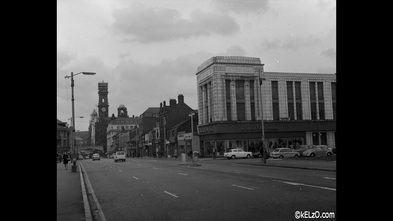Time Travel - Oxford Rd, Manchester, Feb 18th 2022 goes back to 1965.