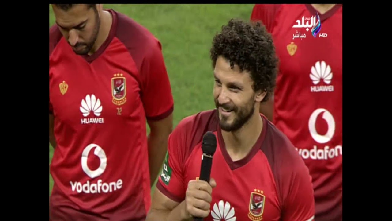 اعتزال حسام غالي - دموع وبكاء الكابيتانو 