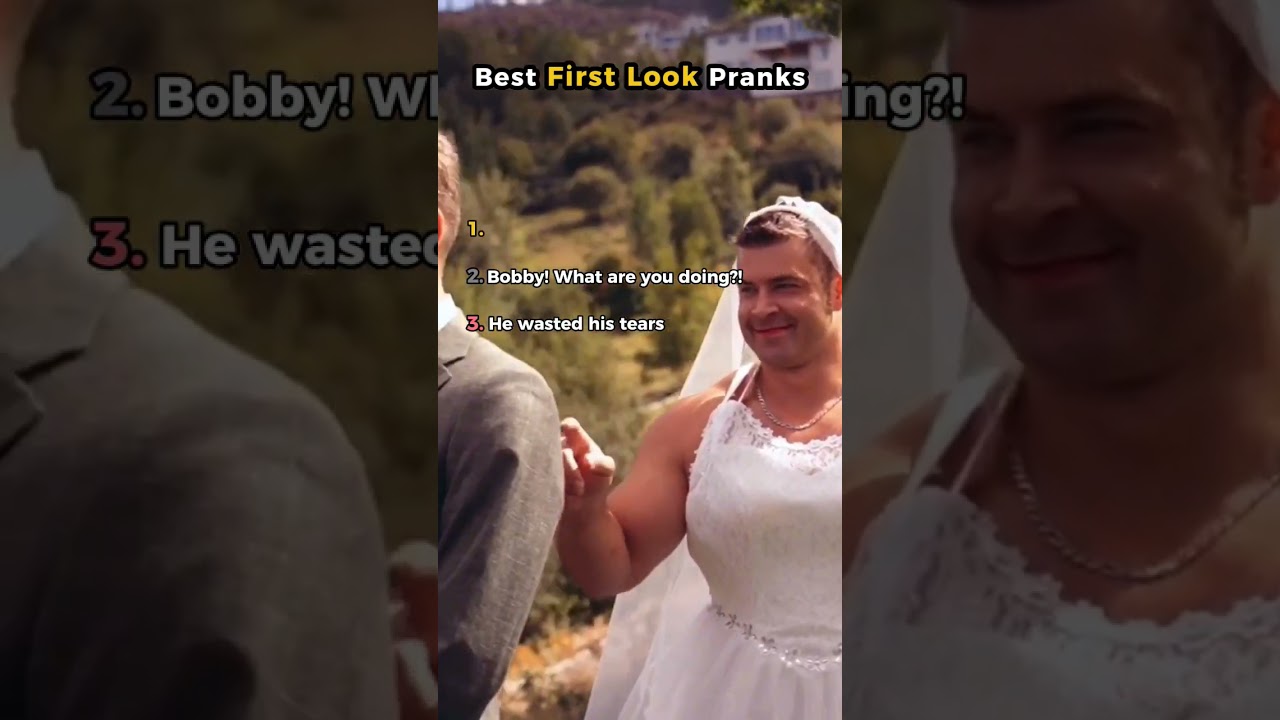 Ranking the Best First Look Wedding Pranks