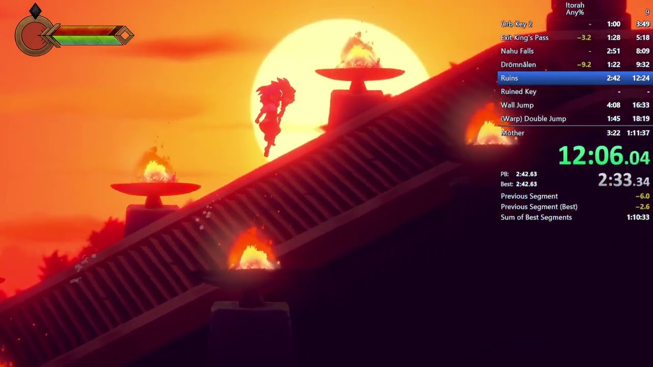 Itorah Any% WR 1:06:41