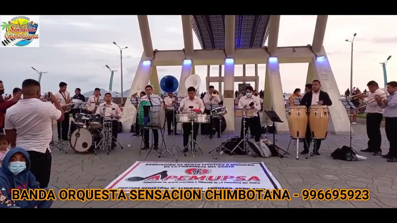 PERIODICO DE AYER - SALSA - BANDA ORQUESTA SENSACION CHIMBOTANA - 996695923