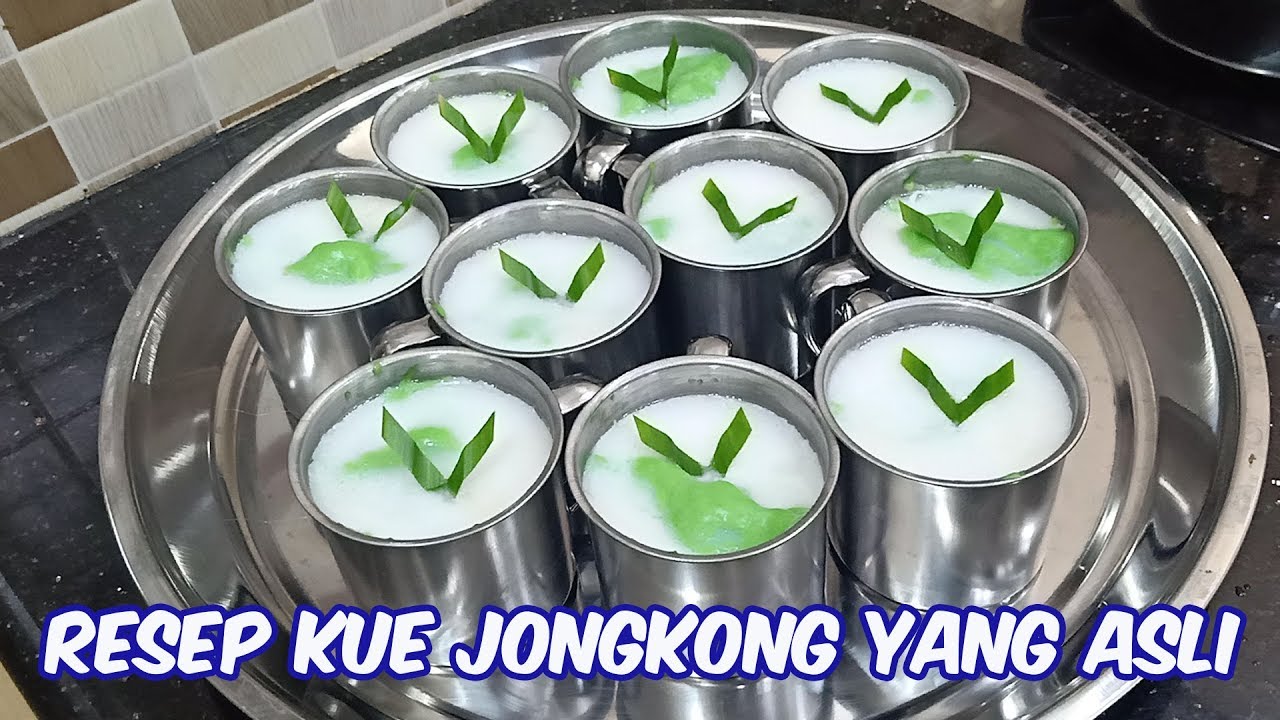 RESEP KUE JONGKONG YANG SEBENARNYA.. COCOK UNTUK MENU BUKA PUASA