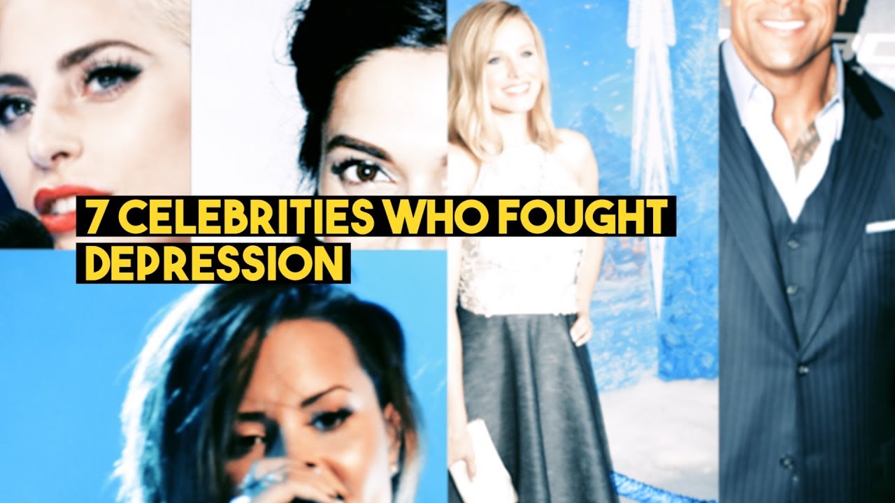 7 celebrities who overcame depression & mental health issues