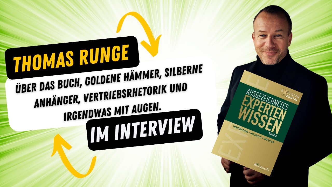 Thomas Runge im Interview zum Buch: 