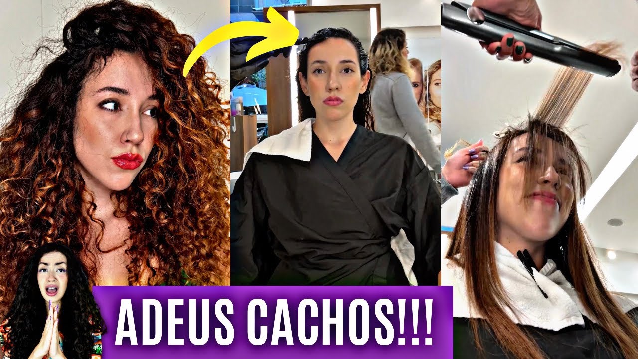 BRUNA VIEIRA ALISOU O CABELO! CACHEADAS VOLTANDO PARA PROGRESSIVA 😱
