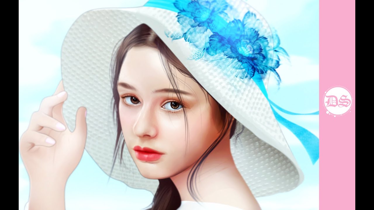 Dasha Taran - Vector/Vexel Speed Art #Photoshop