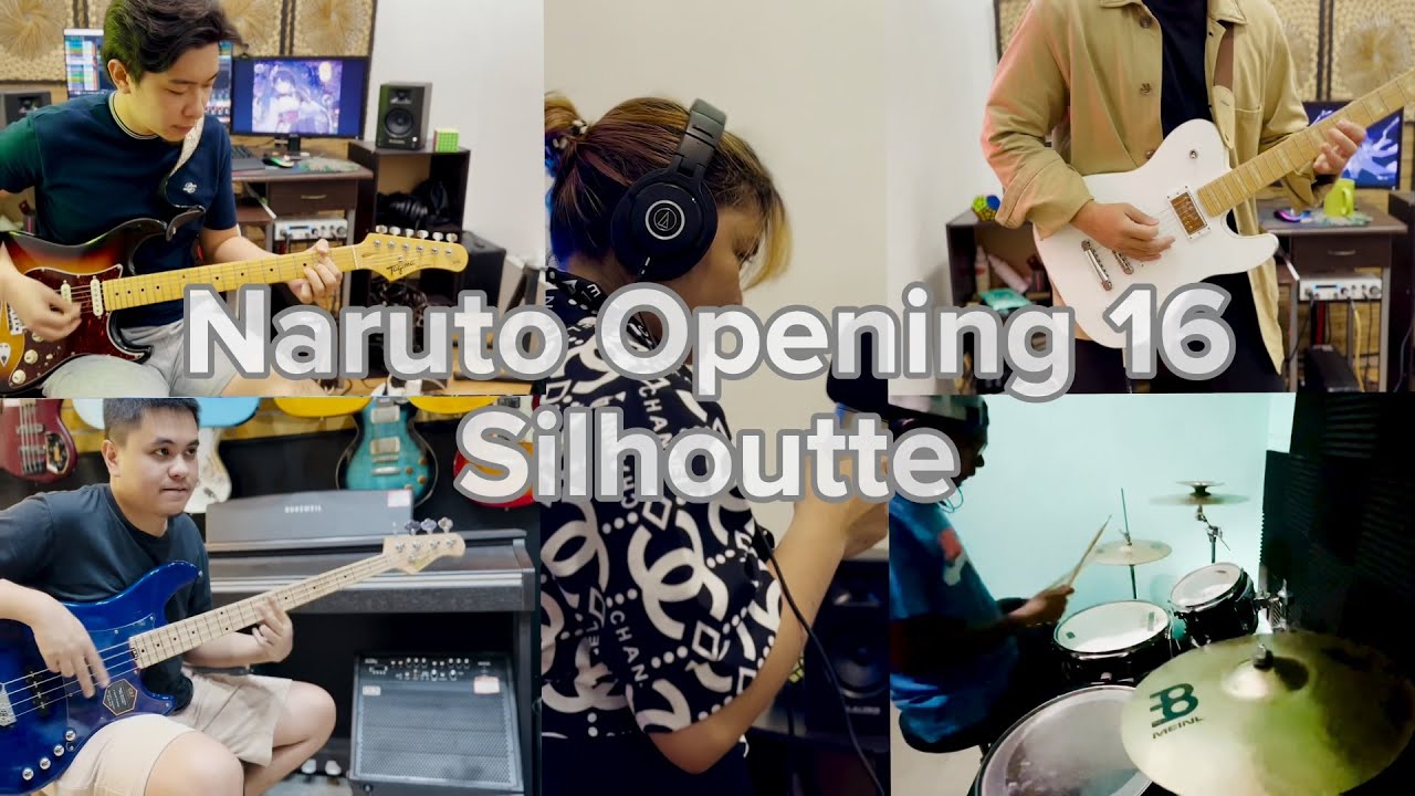 Silhouette - KANA BOON / NARUTO OPENING 16 (full band cover)