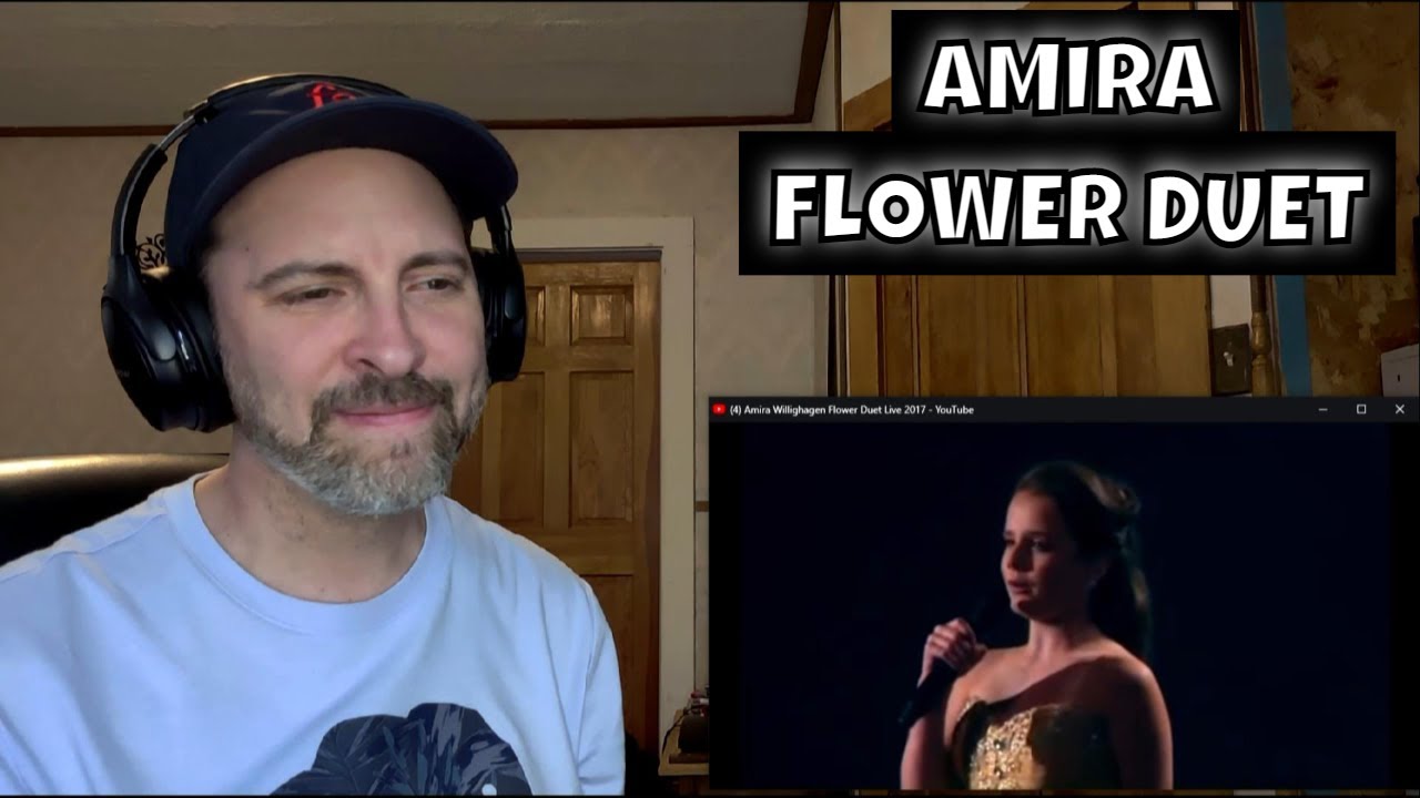 AMIRA WILLIGHAGEN - FLOWER DUET - Reaction