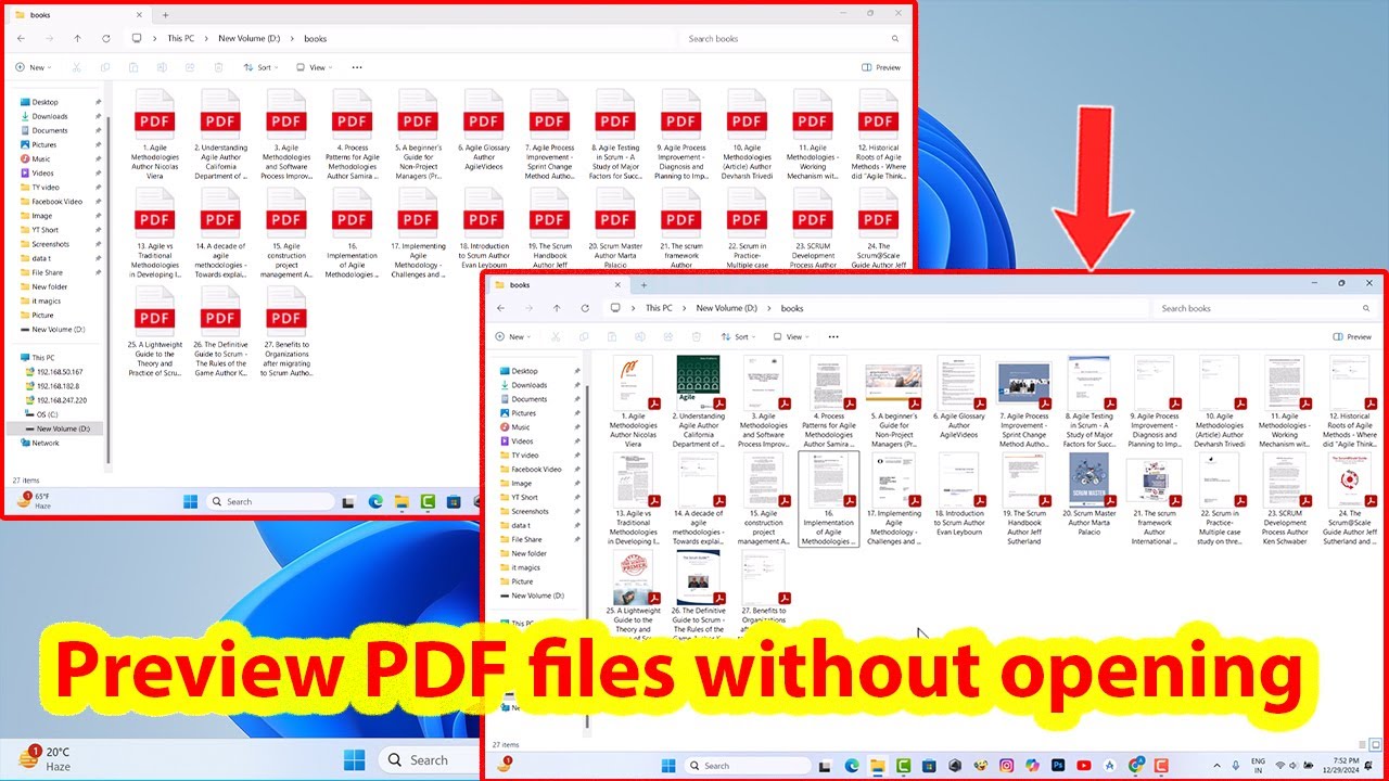 Fix pdf thumbnail not showing windows 11