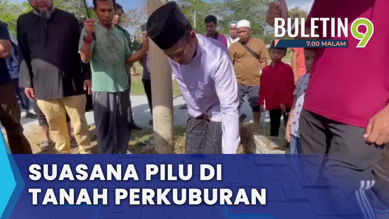Air Mata Iringi Pengebumian Hayl Haarith (B9)