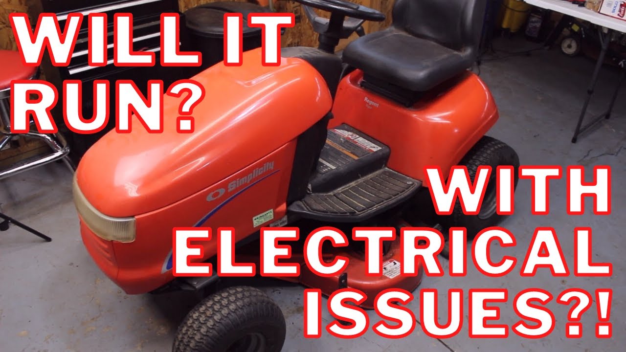 Simplicity Regent 14hp - Will It Run?