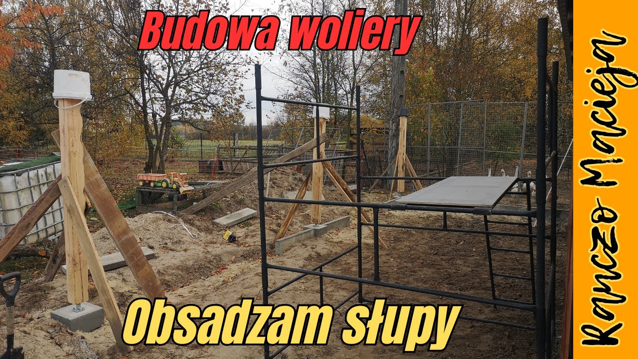 Słupy do woliery 