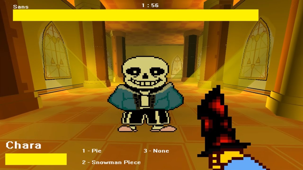 3d Sans fight 