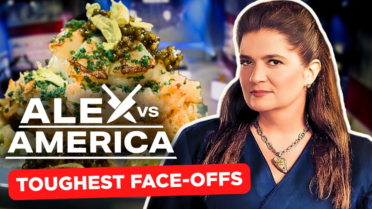 Alex’s Toughest Face-Offs Against Chefs 🔥🔪 | Alex vs America | Food Network