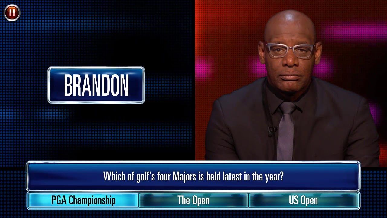 The Chase Ultimate Edition App, episode 3.