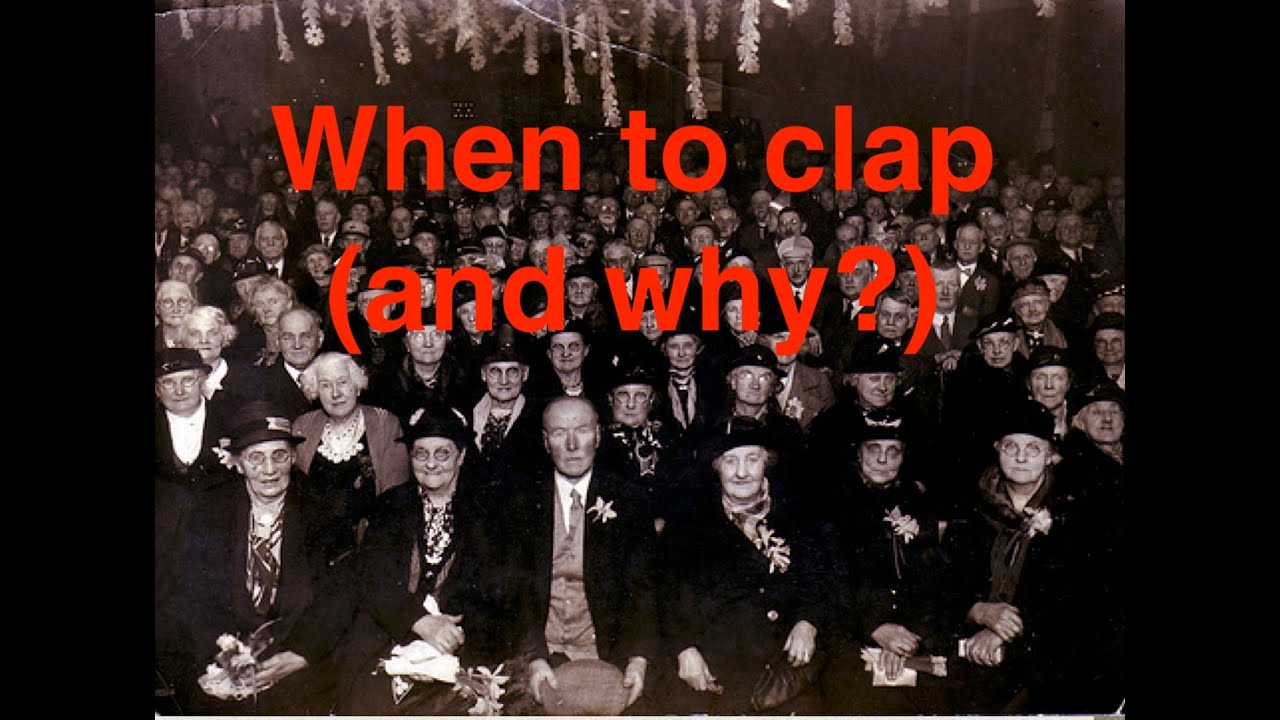 When to clap in classical music (and why)