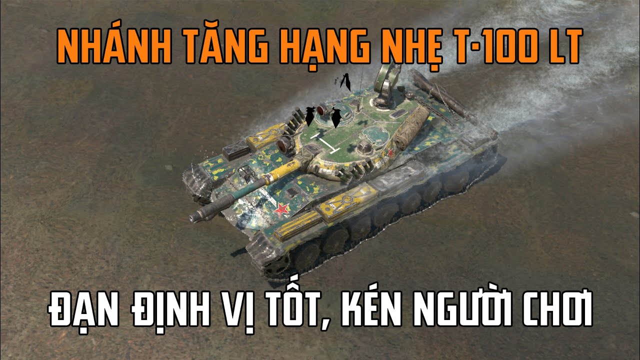 Nhánh tăng hạng nhẹ T-100 LT | WoT Blitz