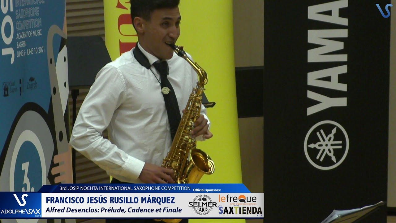 Francisco Jes&uacute;s Rusillo Marquez plays Prelude, Cadence et Finale by Alfred Desenclos