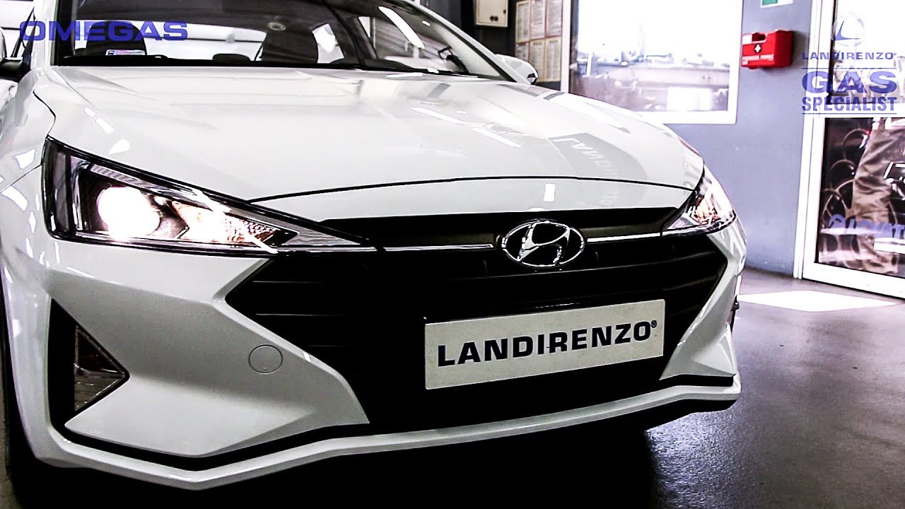 Montaż LPG: Hyundai Elantra 1.6 128KM (94kW), Landirenzo Omegas 4