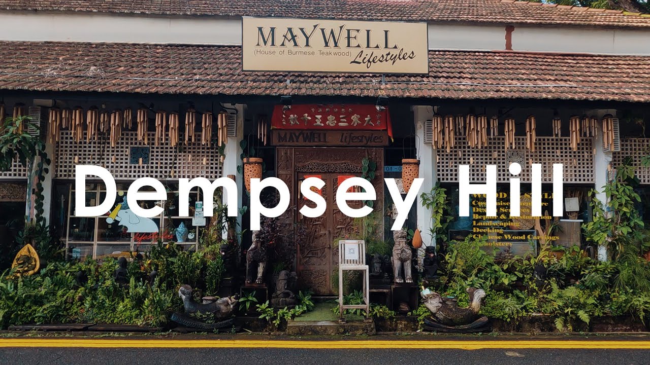 【4K】Dempsey Hill - Virtual Tour | Walking Tour | Singapore | SEENEMATICS