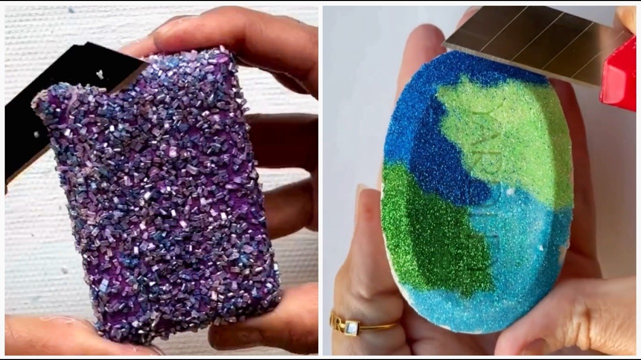 2X the ASMR Magic! Satisfying Soap Cuts✨