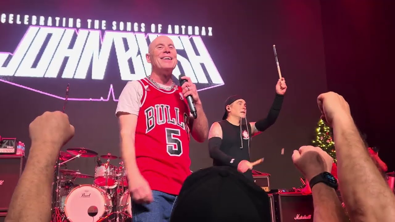 John Bush 'Only' by Anthrax at Arcada Theatre in St. Charles, IL USA - 12.18.25