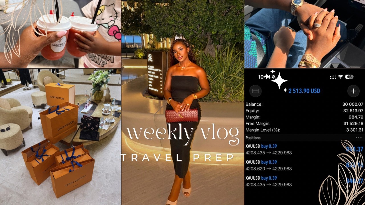 Week in My Life: Travel Prep, Trading, Louis Vuitton Unboxing & Pack With Me ✈️