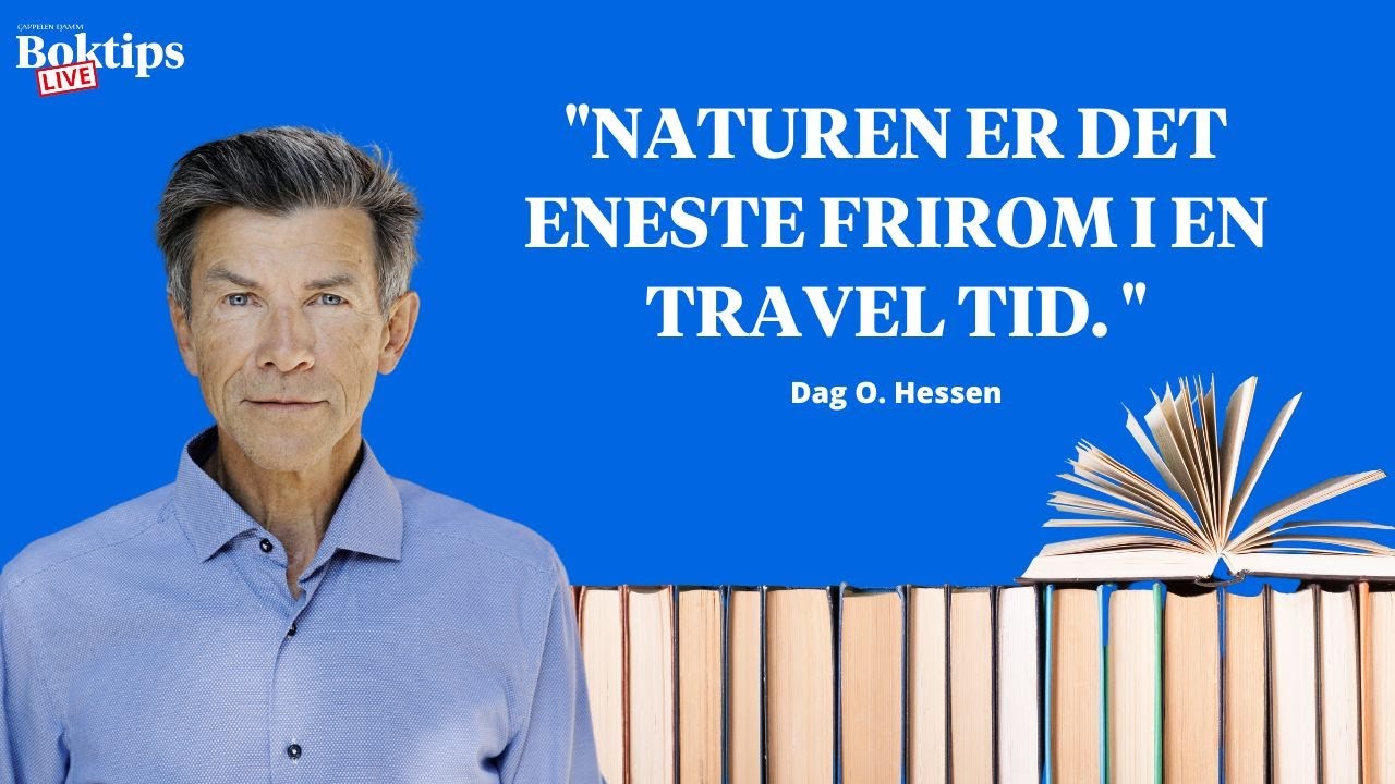 Intervju med Dag O. Hessen, Boktips live 2023