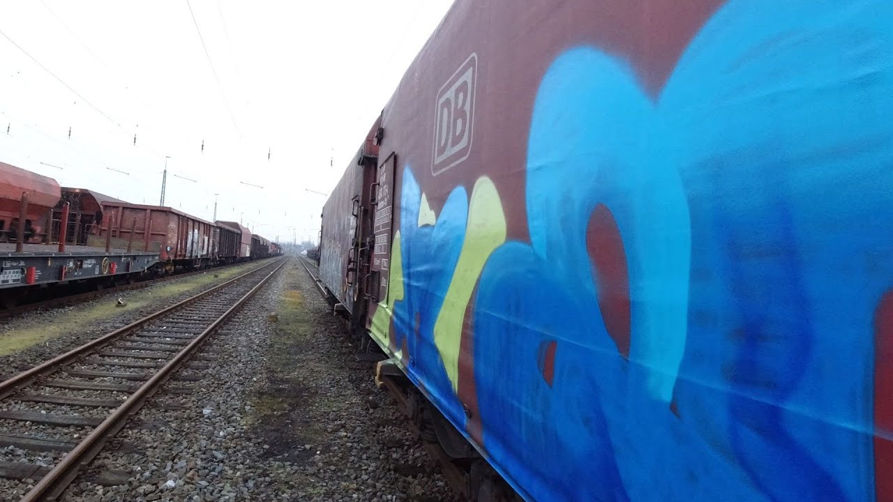 freight train graffiti RAW