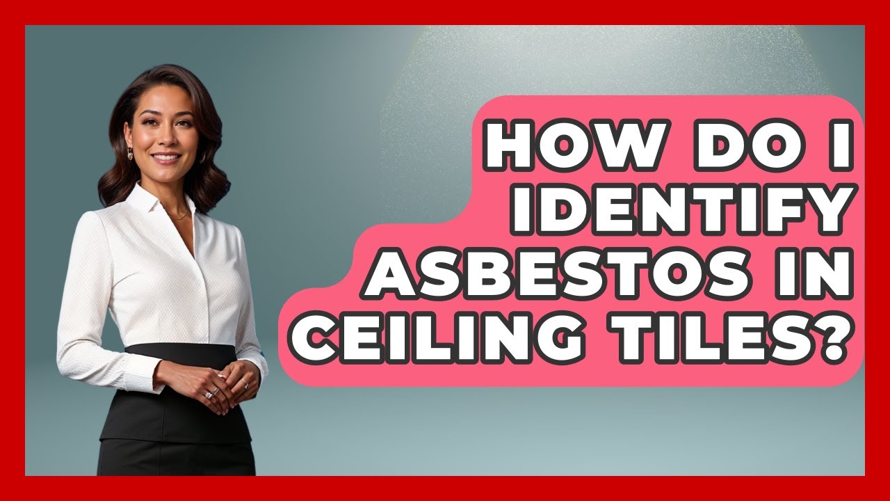 How Do I Identify Asbestos In Ceiling Tiles? - High Stakes Jobs