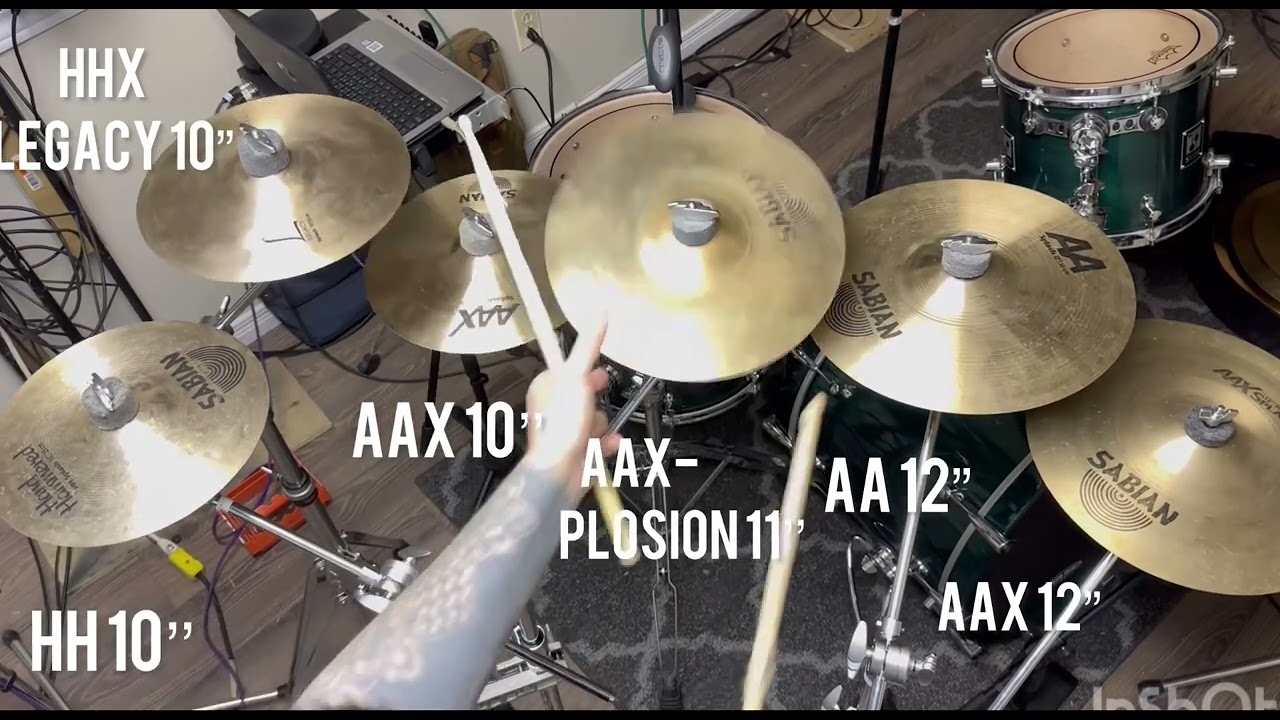 Sabian Splash Comparison HH HHX AA AAX