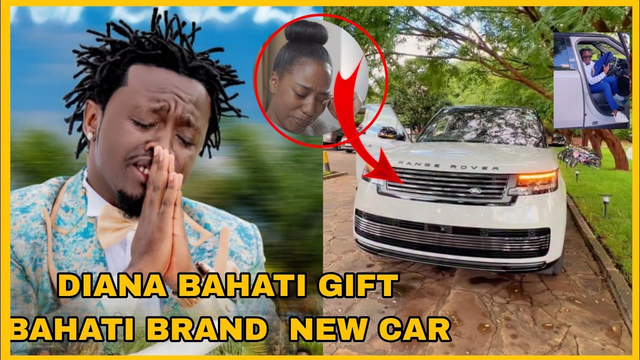 Shocking!Diana Bahati gift Bahati New Range Rover on His Bithrday 