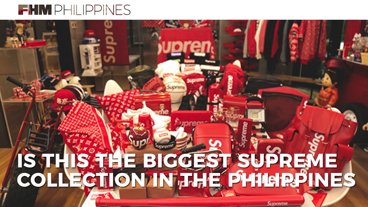 Is This The Biggest Supreme Collection In The Philippines?
