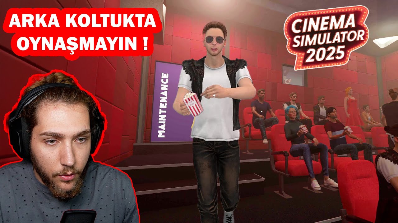 SİNEMA SALONU AÇIP İŞLETTİK ! CINEMA SIMULATOR