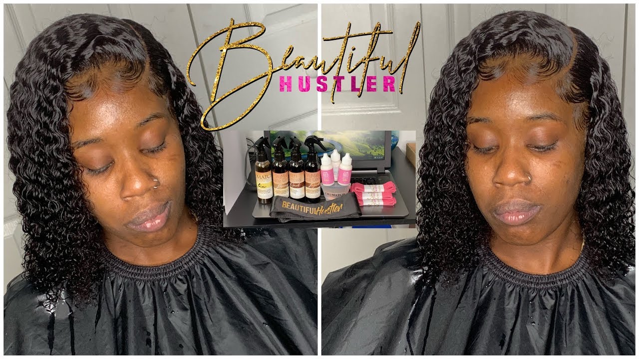 Baby Hairs🔥Watch Me Slay This Brazilian Kinky Curly Lace Wig Bob🔥😍|Ft. RESHINE HAIR🔥