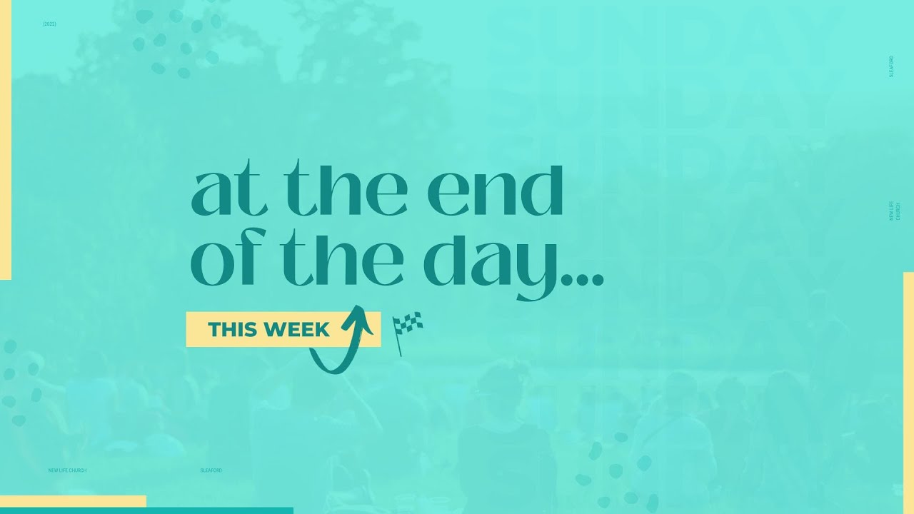 'At the end of the day...' | Gerben Grooten | New Life Church