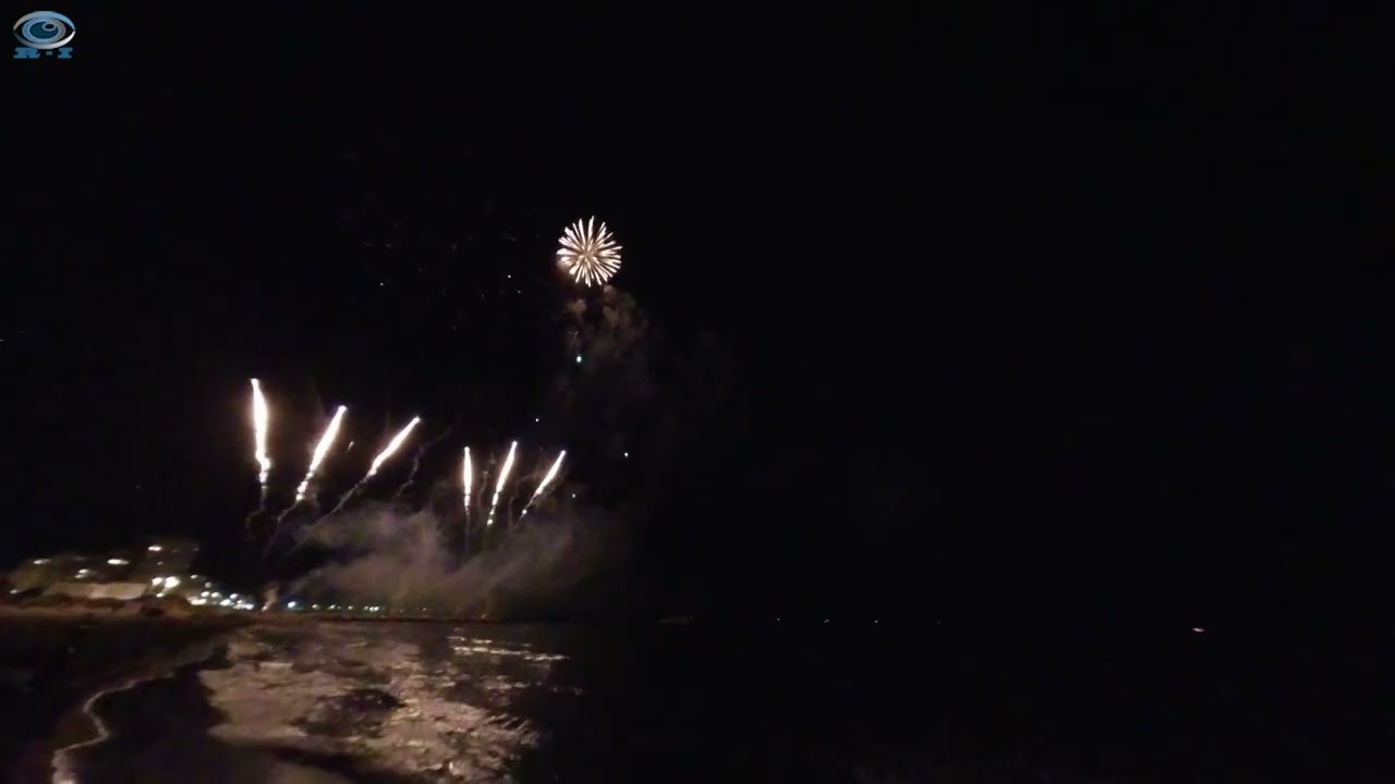 Castillo de fuegos artificiales Calpe de Pirotecnia RICASA  5 de agosto 2022  Fiestas Patronales