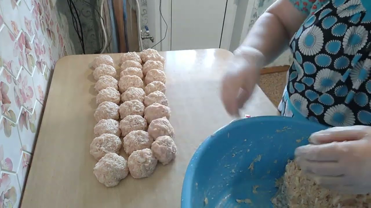 Котлетки куриные с сыром#котлеты