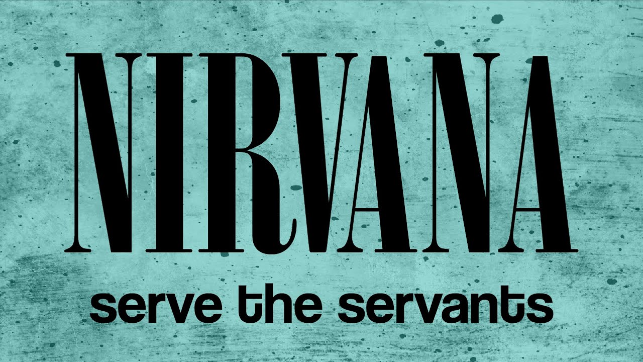 Nirvana - Serve The Servants (трек для гитары)