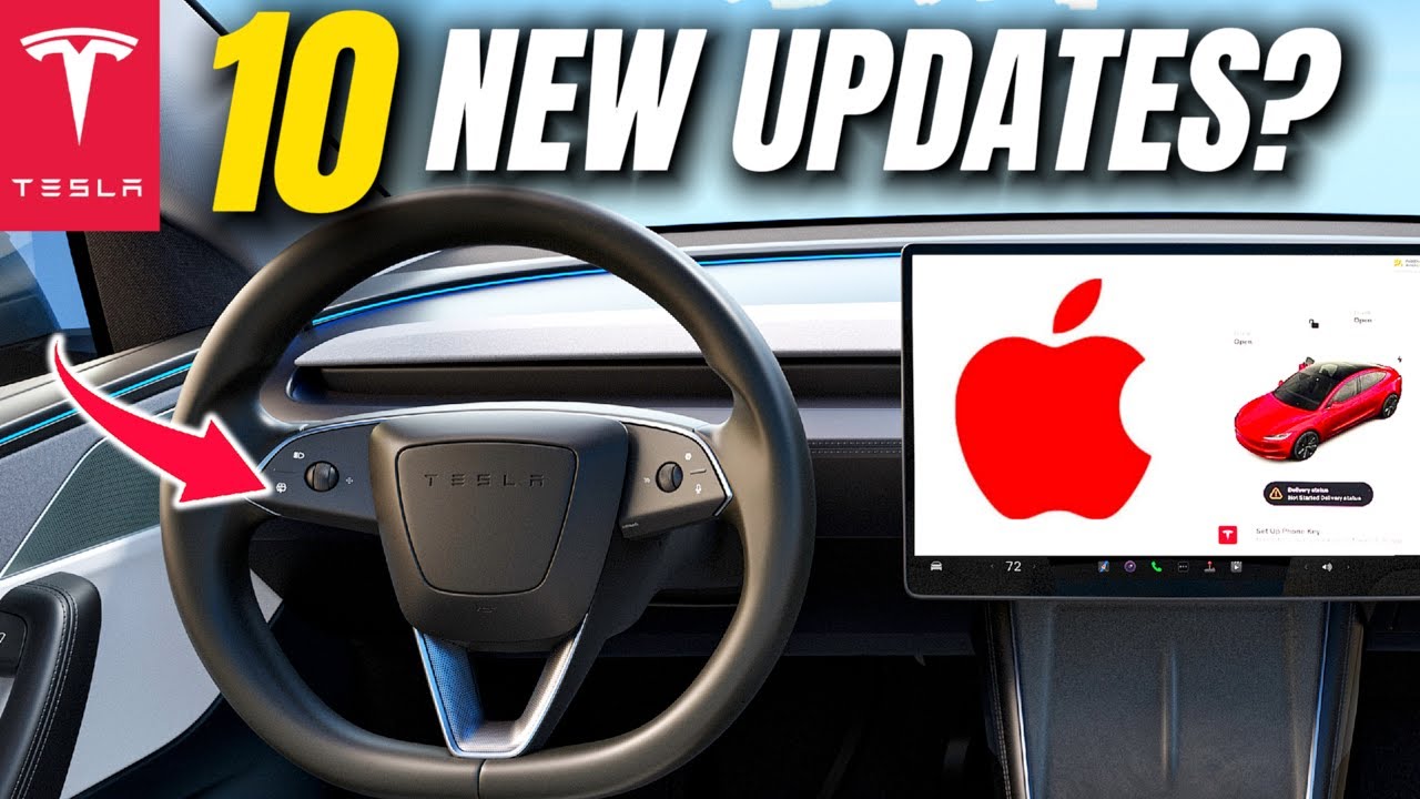 10 КРУПНЫХ обновлений функций Tesla: они уже здесь?