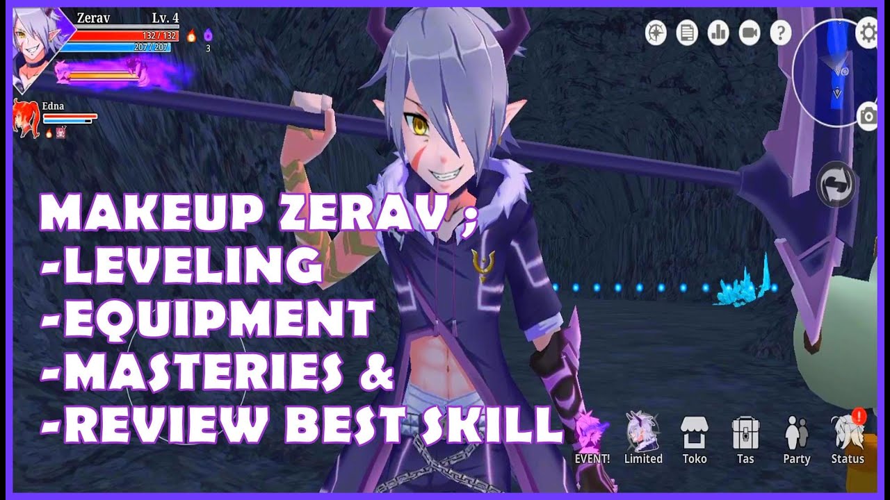 Makeup-in Zerav Build & Review Best Skill | Epic Conquest 2.