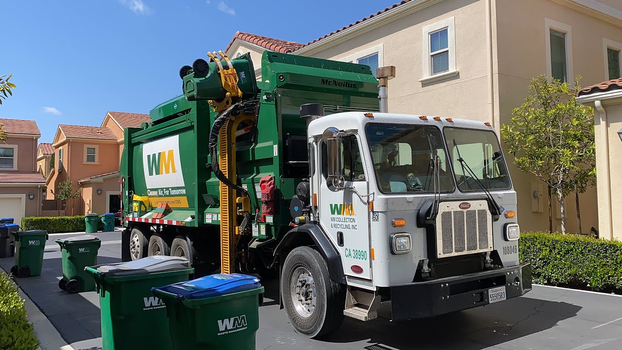 Brand New Waste Management Peterbilt 520 Mcneilus ZR Garbage Truck